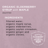 Elderberry Syrup With Maple Syrup
